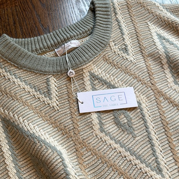 Sage The Label Kicks On Sweater: Sage Multi - Picture 7 of 10